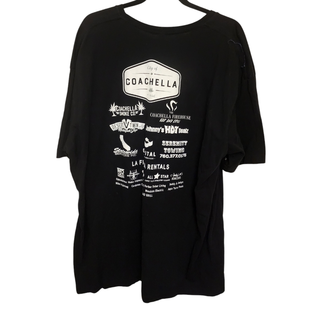 Coachella Biker T Shirt